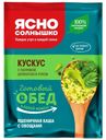 Каша пшеничная кускус с паприкой, шпинатом и луком Ясно солнышко 40г