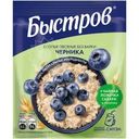 Хлопья Быстров овсяные с черникой не требующие варки 40г