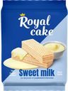 Вафли ROYAL CAKE на сорбите со вкусом сгущенного молока, 120г 