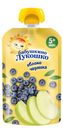 Пюре «Бабушкино Лукошко» Яблоко черника с 5 мес., 90 г