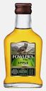 Настойка Яблоко на основе виски Fowlers 35% 100мл