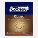 Презервативы Contex Ribbed 3шт