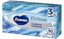 Салфетки бумажные Zemma Deluxe Design 3 слоя, 90шт