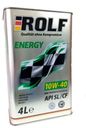 Масло моторное ROLF Energy 10W40 полусинтетическое, 4 л