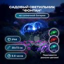 Светильник садовый на солнечной батарее "Фонтан", GreenArt, 30х73 см