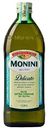 Масло оливковое Monini Extra Virgin Delicato нерафинированное, 1 л