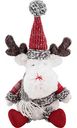 Фигура новогодняя Санта Снеговик Олень в ассортименте, 21см