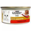Корм для кошек Gourmet Голд нежные биточки с говядиной и томатом, 85 г