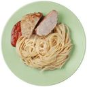 Биточек куриный со спагетти в томатном соусе Пятерочка Кафе 250г