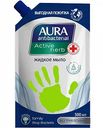 Жидкое мыло антибактериальное увлажняющее Aura с ромашкой, 500 мл