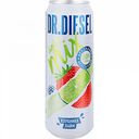 Пивной напиток Dr.Diesel Light mix Клубника-лайм 4,4 % алк., Россия, 0,45 л