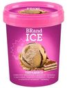 Мороженое Brand Ice Тирамису сливочное с кусочками кофейного печенья и кофейной начинкой 10%, 250г