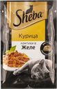 Корм для кошек Шеба курица ломтики в желе Марс м/у, 75 г