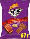 Сухарики ржано-пшеничные ХРУСTEAM со вкусом острые ребрышки Баффало, 67г
