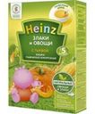 Каша безмолочная Heinz «Злаки и овощи» пшенично-кукурузная с тыквой с 5 мес, 200 гр