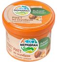 Риет из скумбрии Меридиан с лесными грибами, 100г