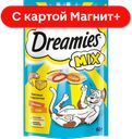 DREAMIES Корм для кошек с лососем и сыром 60г (Марс):6
