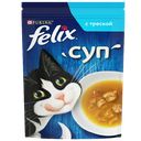 Корм для кошек FELIX® суп с треской, 48г