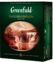Чай GREENFIELD Инглиш Эдишн черный, 100пакетиков 