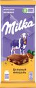 Шоколад молочный MILKA с цельным миндалем, 85г