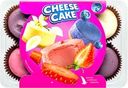 Десерт CONFESTORY Чизкейк с ванилью, с клубникой, с черникой, 300г
