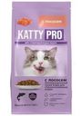 Корм сухой Katty Pro с лососем полнорационный для стерилизованных кошек 600г