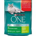 Корм для домашних кошек Purina One с индейкой, 750 г