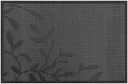 Салфетка сервировочная Selecta 30х45 см плетеная черного цвета