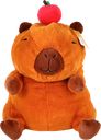 Игрушка мягкая BIGGA Капибара с пледом, Арт. 245-246A-15''