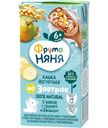 Каша ФрутоНяня молочная йогуртная 5 злаков с грушей и бананом с 6 месяцев, 200мл