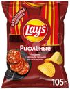 Чипсы картофельные Lay's Чоризо с чёрным перцем по-испански, 105г