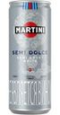 Винный напиток Martini Semi Dolce газированный белый сладкий 8, 5%, 250мл