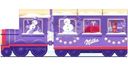 Набор кондитерской продукции Milka Новогодний поезд 344г