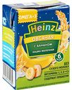 Каша овсяная молочная Heinz с бананом, с 6 месяцев, 200 мл