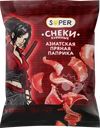 Снеки сырокопченые SUPER Азиатская пряная паприка, из курицы
