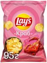 Чипсы картофельные Lay's краб 95 г