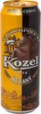 Пиво Velkopopovicky Kozel резаное светлое 4.7% жестяная банка, 450мл