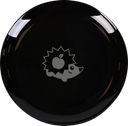 Тарелка обеденная HOMECLUB Diva Black 25см, стекло, Арт. BNMP100T