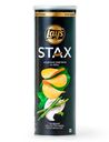 Чипсы Lay's stax нежная сметана и лук 140г