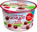 Йогурт LUBIMO&ZDRAVO вишня-черешня, 5%, 230г