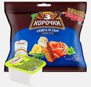 Сухарики Три корочки Семга и сыр 60г с соусом тартар 25мл