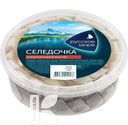 Сельдь РУССКОЕ МОРЕ Аппетитная, атлантическая, слабосоленая в масле 400г