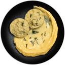 Оладьи куриные с картофельным пюре Перекрёсток Select, 250г