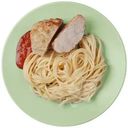 Биточек куриный со спагетти в томатном соусе Пятерочка Кафе 250г