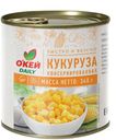 Кукуруза консервированная О КЕЙ DAILY 340г, ж/б (ТЧН!)
