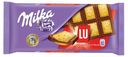 Шоколад Milka LU молочный с печеньем, 87 г