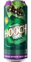 Напиток слабоалкогольный Hooch Супер со вкусом чёрной смородины газированный 7.2%, 450мл