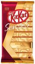 Шоколад KitKat Senses Gold Edition белый карамельный, 112 г