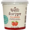 Йогурт Царка земляника 3.5%, 400г
