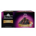 Чай BETA TEA черный Фруктовый микс, 25пакетиков 